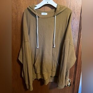 Aerie waffle hoodie